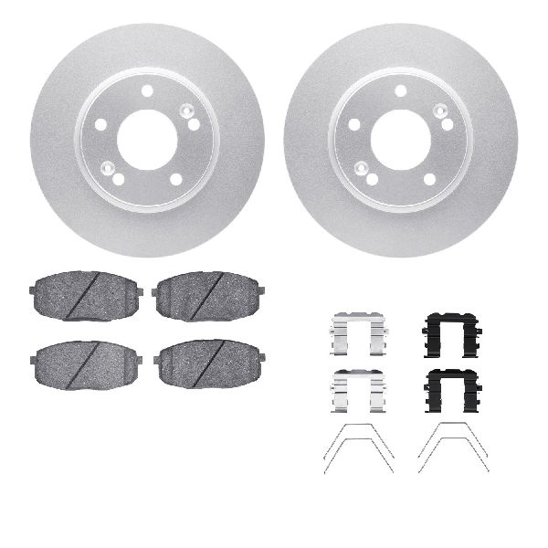 2014-2019 Kia Soul Disc Brake Kit - Front (Dynamic Friction)