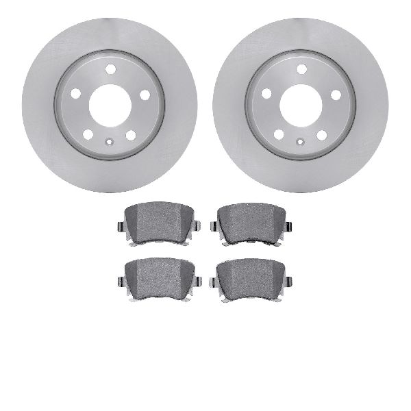 2008-2009 Audi TT Disc Brake Kit - Rear (Dynamic Friction)