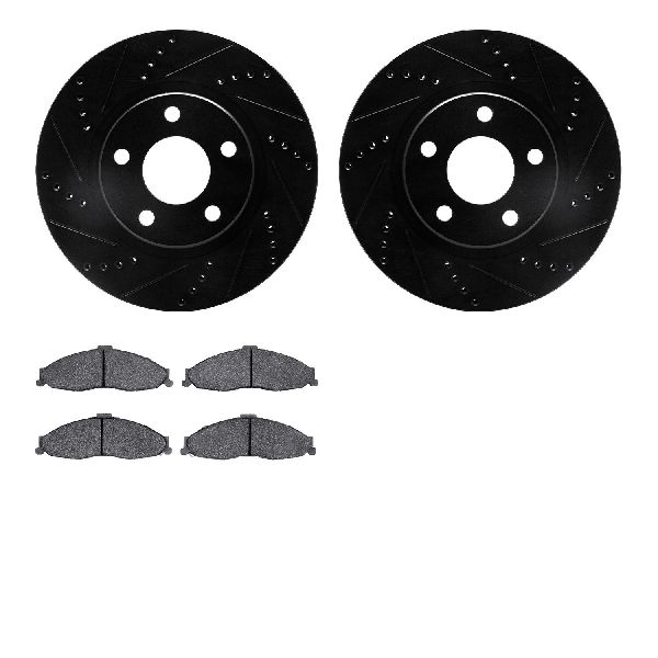 1998-2002 Chevrolet Camaro Disc Brake Kit - Front (Dynamic Friction)