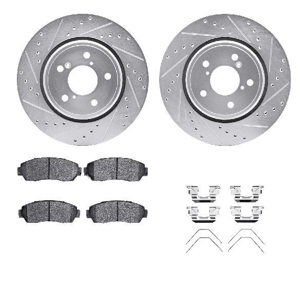 2019-2024 Honda Passport Disc Brake Kit - Front (Dynamic Friction)