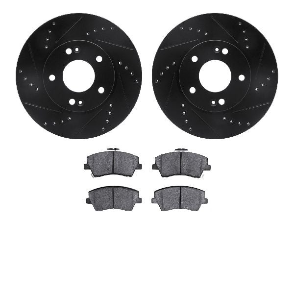 2017-2020 Hyundai Elantra Disc Brake Kit - Front (Dynamic Friction)