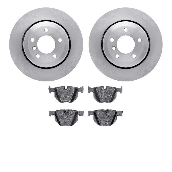 2004-2007 BMW 530i Disc Brake Kit - Rear (Dynamic Friction)