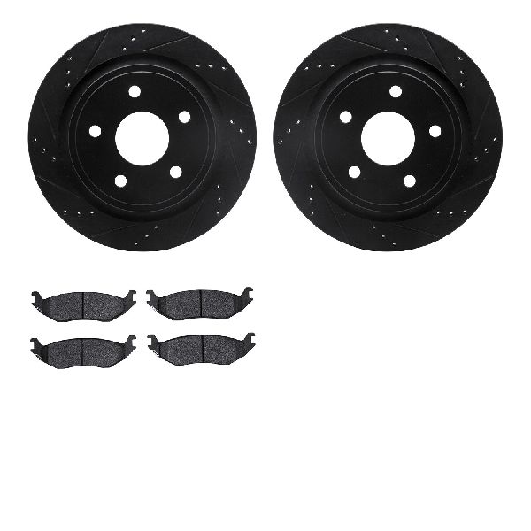 2002-2010 Dodge Ram 1500 Disc Brake Kit - Rear (Dynamic Friction)