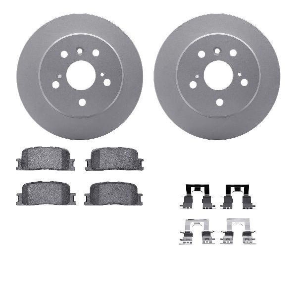 2001-2003 Toyota Highlander Disc Brake Kit - Rear (Dynamic Friction)
