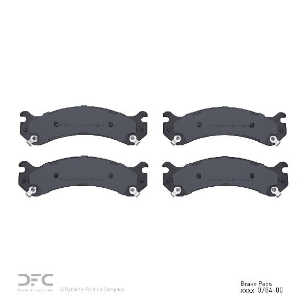 2003-2017 Chevrolet Express 3500 Disc Brake Pad Set - Front (Dynamic Friction)