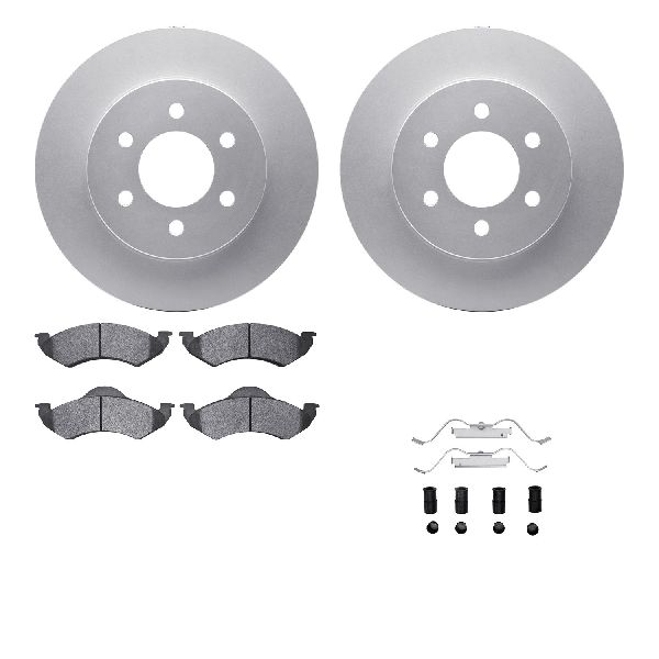 2000-2002 Dodge Durango Disc Brake Kit - Front (Dynamic Friction)