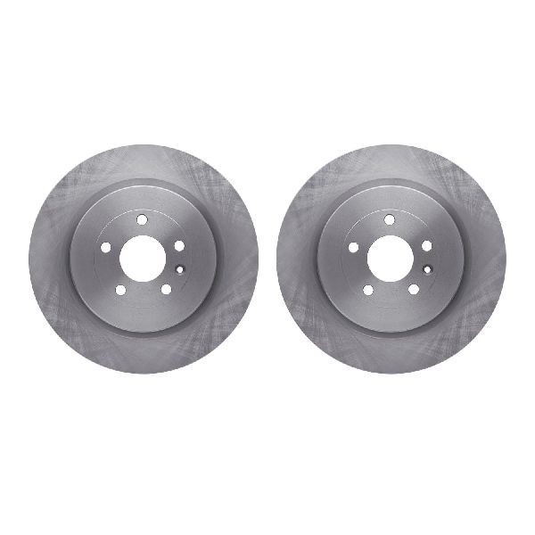 2013-2019 Ford Flex Disc Brake Rotor Set - Rear (Dynamic Friction)