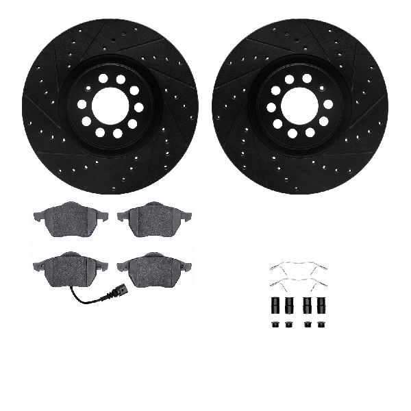 2000-2006 Audi TT Disc Brake Kit - Front (Dynamic Friction)