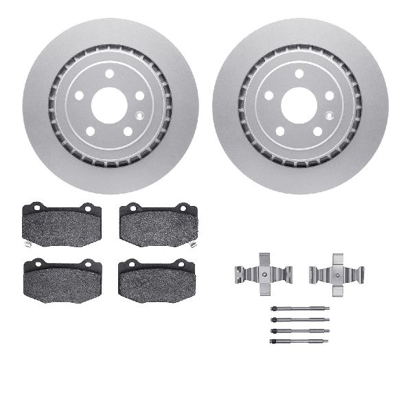 2016-2019 Cadillac ATS Disc Brake Kit - Rear (Dynamic Friction)