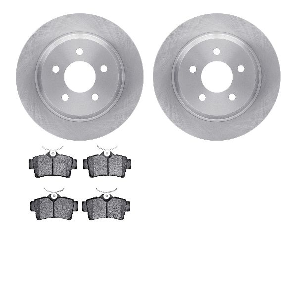 1994-2004 Ford Mustang Disc Brake Kit - Rear (Dynamic Friction)