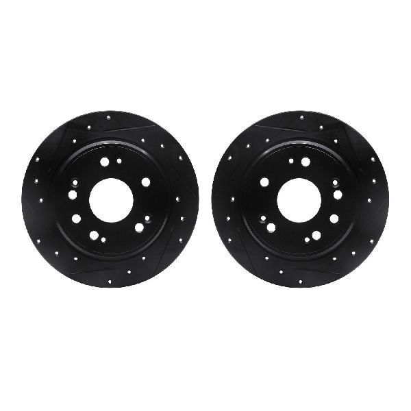 2002-2004 Honda CR-V Disc Brake Rotor Set - Rear (Dynamic Friction)