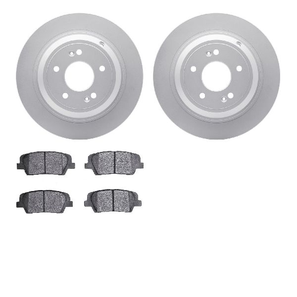 2009 Hyundai Genesis Disc Brake Kit - Rear (Dynamic Friction)