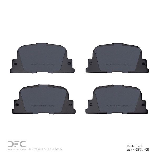 2000-2001 Lexus ES300 Disc Brake Pad Set - Rear (Dynamic Friction)