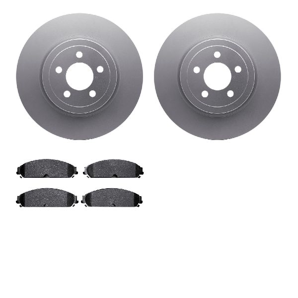 2011-2022 Chrysler 300 Disc Brake Kit - Front (Dynamic Friction)