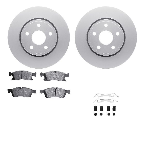 2011-2020 Dodge Durango Disc Brake Kit - Front (Dynamic Friction)
