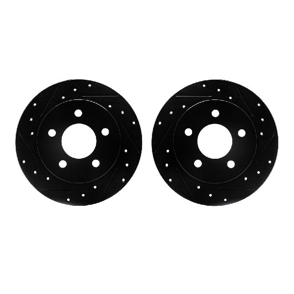 1994-2004 Ford Mustang Disc Brake Rotor Set - Rear (Dynamic Friction)