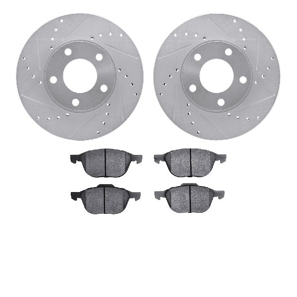 2004-2013 Mazda 3 Disc Brake Kit - Front (Dynamic Friction)