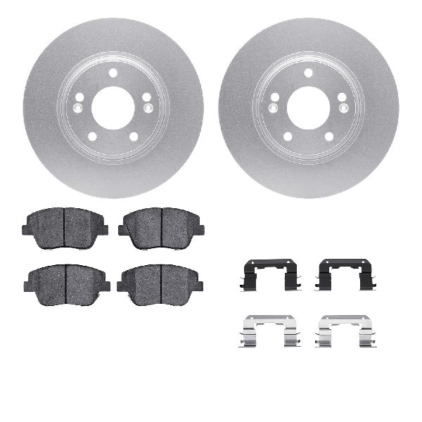 2009-2015 Hyundai Sonata Disc Brake Kit - Front (Dynamic Friction)