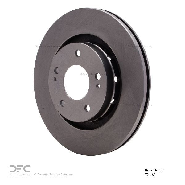 2018-2022 Mitsubishi Outlander PHEV Disc Brake Rotor - Front (Dynamic Friction)