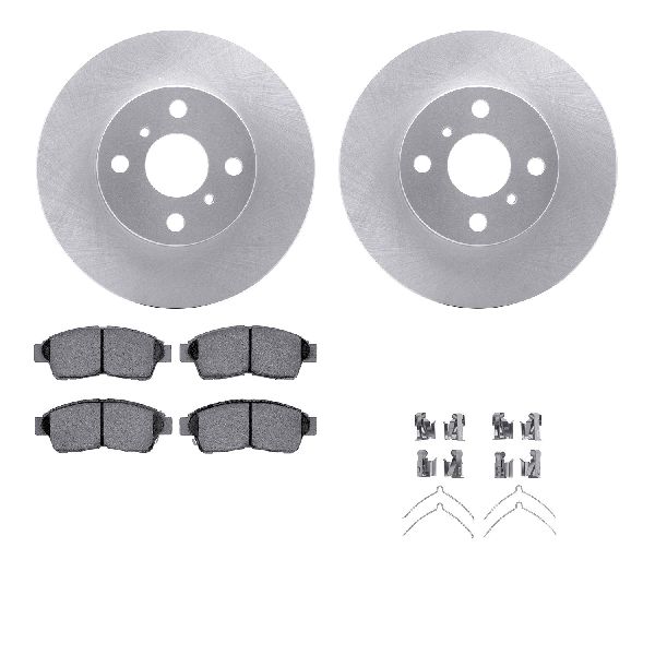 1993-1997 Geo Prizm Disc Brake Kit - Front (Dynamic Friction)