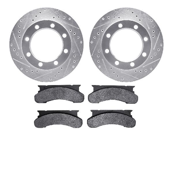1980-1994 Ford F-350 Disc Brake Kit - Front (Dynamic Friction)