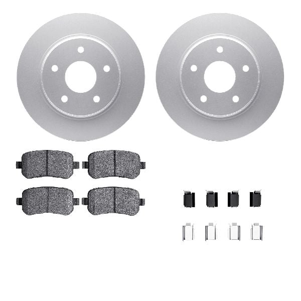 2008-2012 Dodge Grand Caravan Disc Brake Kit - Rear (Dynamic Friction)