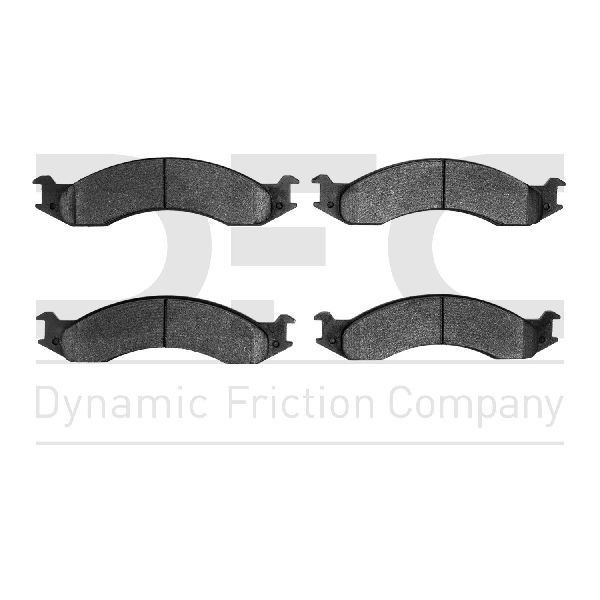 1992-1994 Ford E-350 Econoline Disc Brake Pad Set - Front (Dynamic Friction)