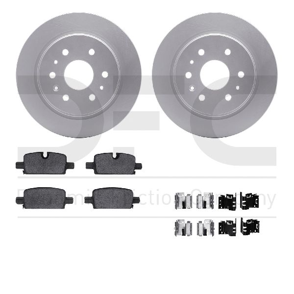 2021-2024 Chevrolet Tahoe Disc Brake Kit - Rear (Dynamic Friction)