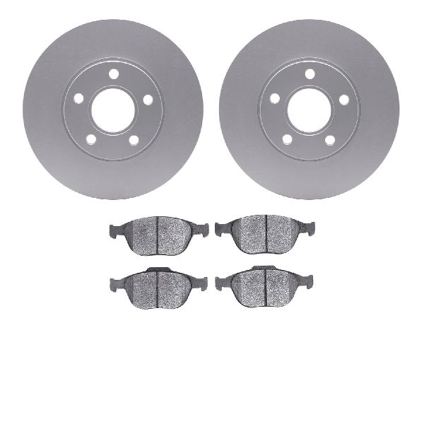 2010-2013 Ford Transit Connect Disc Brake Kit - Front (Dynamic Friction)