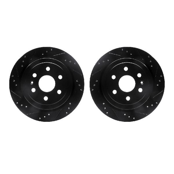 2010-2016 Cadillac SRX Disc Brake Rotor Set - Rear (Dynamic Friction)