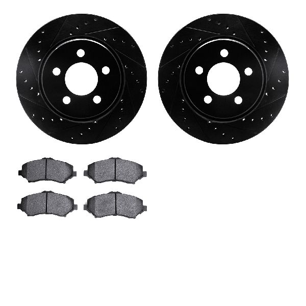 2007-2011 Dodge Nitro Disc Brake Kit - Front (Dynamic Friction)