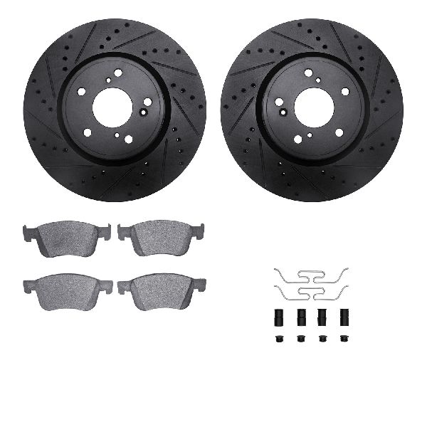 2023-2024 Acura Integra Disc Brake Kit - Front (Dynamic Friction)