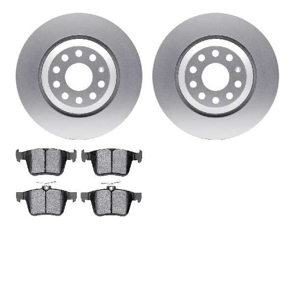 2014-2020 Audi S3 Disc Brake Kit - Rear (Dynamic Friction)