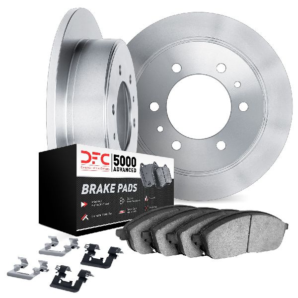2003-2004 Dodge Dakota Disc Brake Kit - Rear (Dynamic Friction)