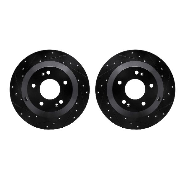 2010-2018 Hyundai Santa Fe Disc Brake Rotor Set - Rear (Dynamic Friction)