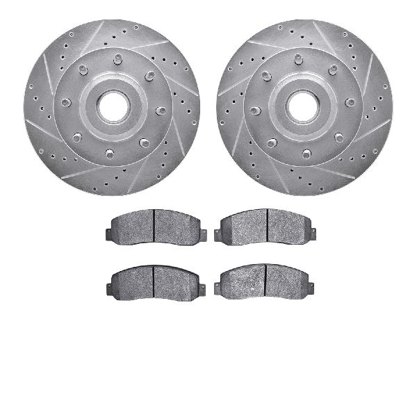 2005-2007 Ford F-350 Super Duty Disc Brake Kit - Front (Dynamic Friction)