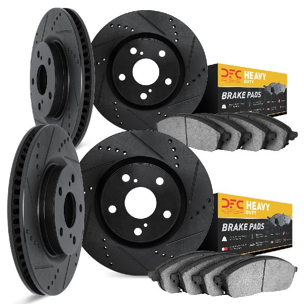 2003-2011 Mercury Grand Marquis Disc Brake Kit - Front and Rear (Dynamic Friction)