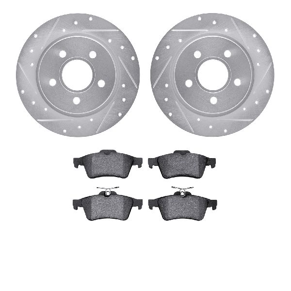 2012-2018 Ford Focus Disc Brake Kit - Rear (Dynamic Friction)
