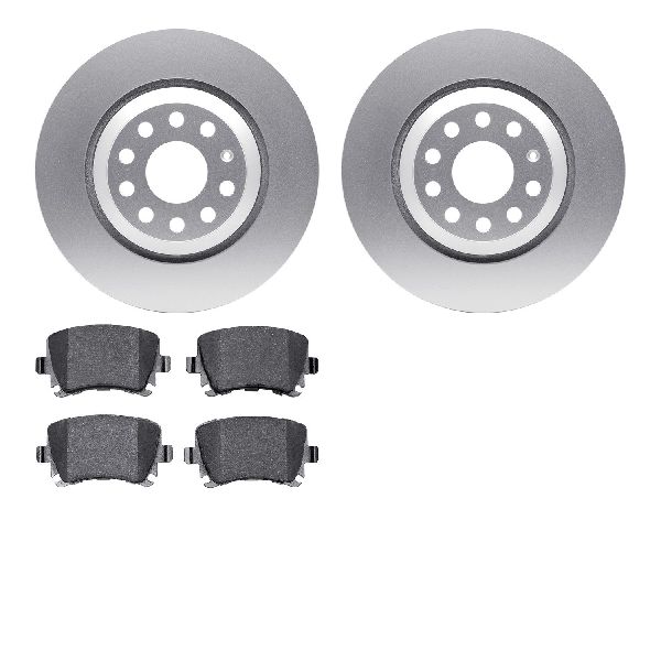2012-2016 Volkswagen CC Disc Brake Kit - Rear (Dynamic Friction)