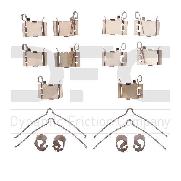 2023-2025 Toyota Prius Disc Brake Hardware Kit - Front (Dynamic Friction)