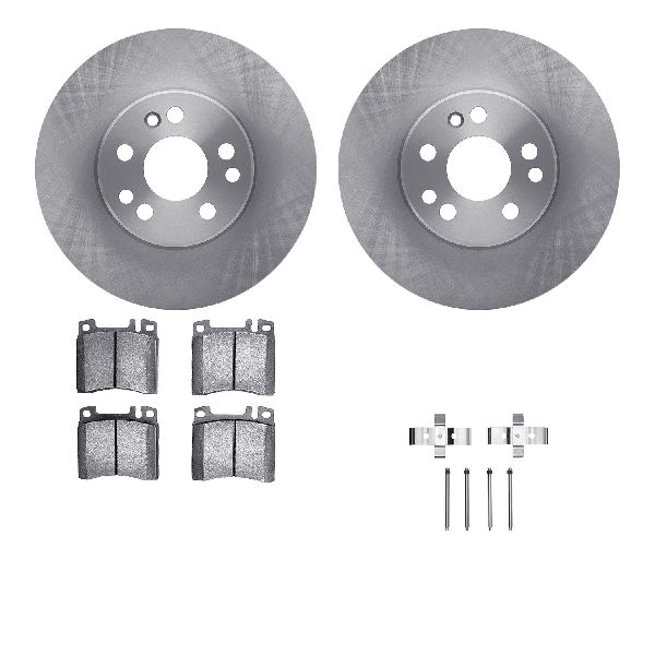 1994-1999 Mercedes-Benz S320 Disc Brake Kit - Front (Dynamic Friction)