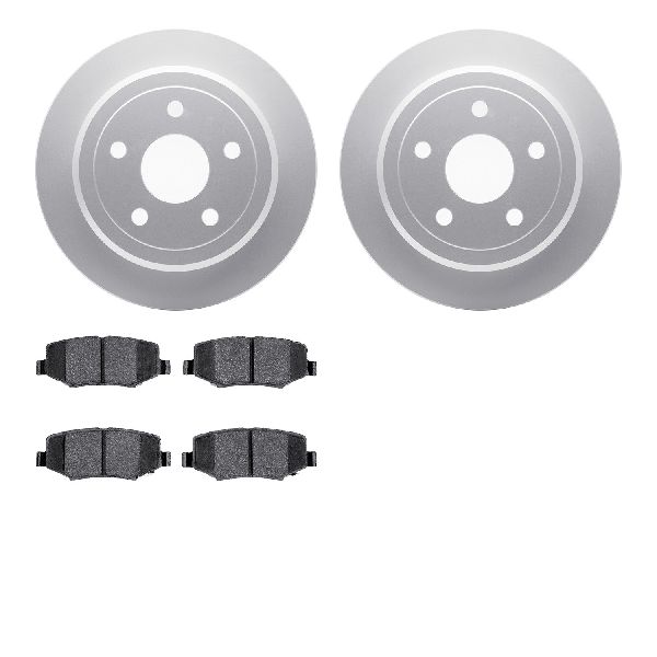 2007-2018 Jeep Wrangler Disc Brake Kit - Rear (Dynamic Friction)