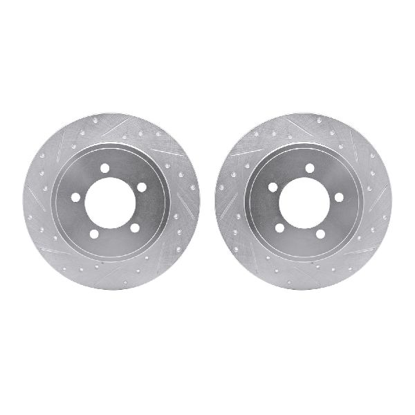 2007-2010 Ford Explorer Sport Trac Disc Brake Rotor Set - Rear (Dynamic Friction)