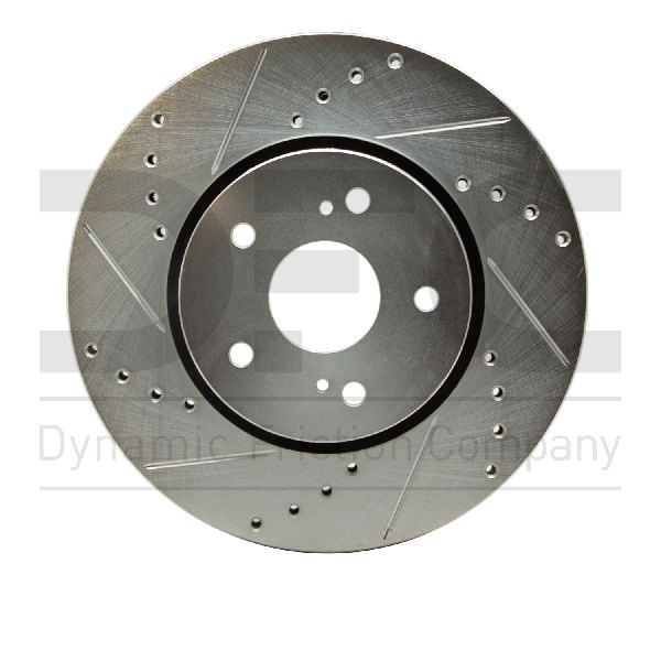 2010-2013 Suzuki Kizashi Disc Brake Rotor - Front Left (Dynamic Friction)
