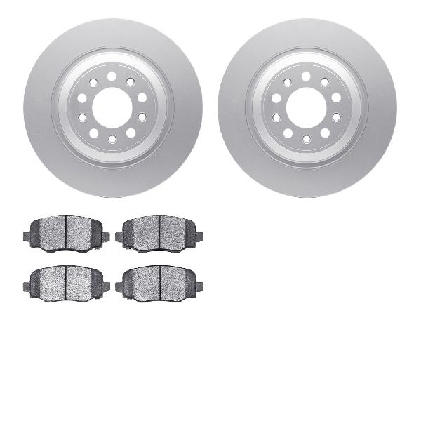 2014-2022 Jeep Cherokee Disc Brake Kit - Rear (Dynamic Friction)