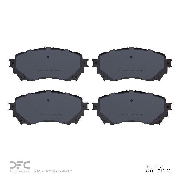 2014-2021 Mazda 6 Disc Brake Pad Set - Front (Dynamic Friction)