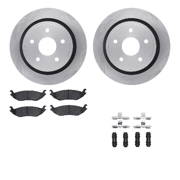 2002-2010 Dodge Ram 1500 Disc Brake Kit - Rear (Dynamic Friction)