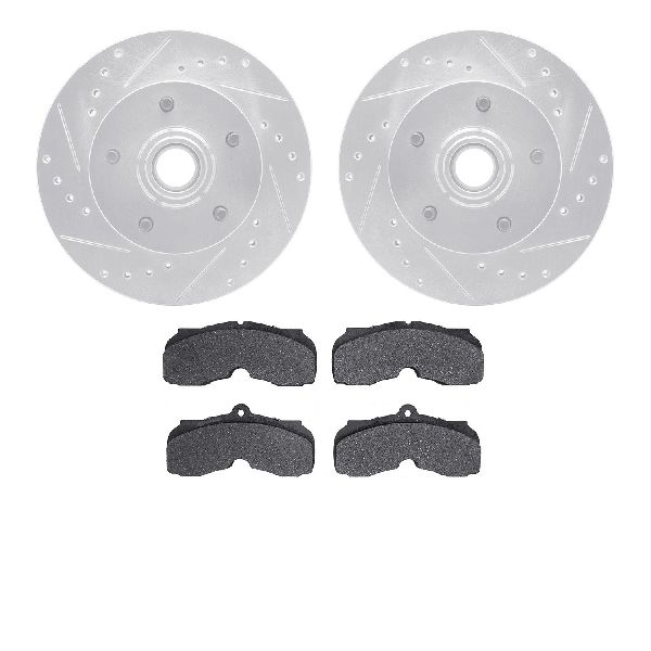 1968 Chevrolet Camaro Disc Brake Kit - Front (Dynamic Friction)