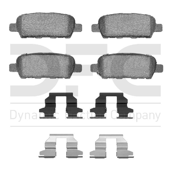 2011-2017 Nissan Juke Disc Brake Pad Set - Rear (Dynamic Friction)