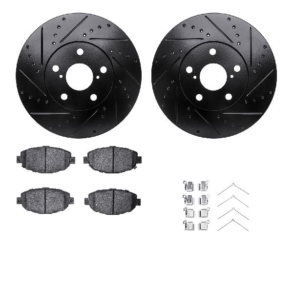 1999-2000 Lexus SC300 Disc Brake Kit - Front (Dynamic Friction)